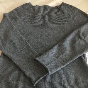 Grey and silver sweater